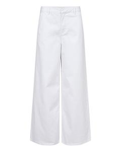 Брюки свободного кроя Cream, белый