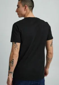 Футболка rundhals kurzarm sdrock ss | 2er pack базовая футболка Solid, Schwarz