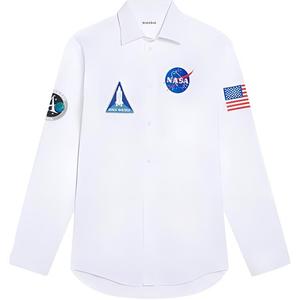 Рубашка мужская белая Balenciaga, белый