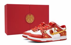 Nike Dunk Match Made In Heaven - легкие низкие скейтбордистские кроссовки с амортизацией, унисекс, белый с красными элементами