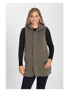 Утепленный жилет Supernatural Hybrid Combustion, серо коричневый