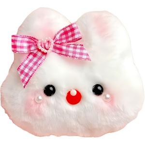 Милые пищащие плюшевые куклы с головой кролика высотой 8см ROUERXIONG