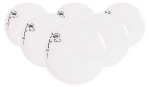 Тарелка Villeroy & Boch XMAS Statement 6 шт, 22x22x22 см, белый