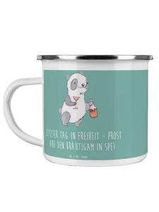 Кружка для мальчишника с надписью Морской бриз Mr. & Mrs. Panda