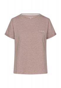 Женская рубашка для сна с короткими рукавами Manguun, цвет Taupe Melange