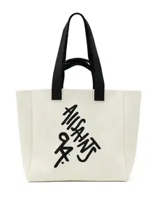 Сумка-тоут Izzy с логотипом Allsaints, белый