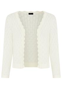 LAURA SCOTT Кардиган из шерсти белый