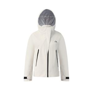 FILA Женская ветровка исследователь горная универсальная термо водонепроницаемая ветрозащитная, Gray Wheat