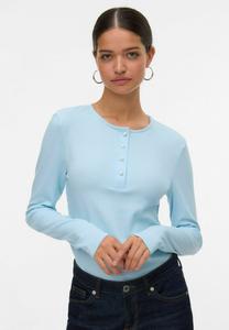 Топ Vero Moda Long sleeved top, Ice Water/Blue