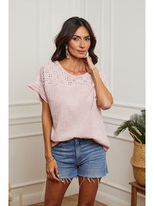 Футболка La Compagnie Du Lin, розовый