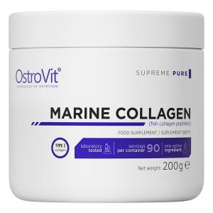 Диетическая добавка Ostrovit Marine Collagen 200G Skin Hair Nails