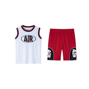 Детская повседневная спортивная одежда Jordan, красный