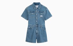 Джинсовые шорты женские джинсовые синие Calvin Klein