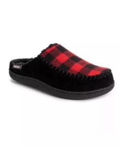 Мужские тапочки Staughton Clog, серо-коричневый, 10 шт MUK LUKS, черный