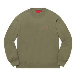 Свитер Supreme Small Box Crewneck, Light Olive