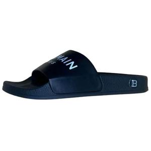 BALMAIN Тапочки-слайды женские черные