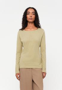 Топ Marc O'Polo DENIM ROUND NECK , Artichoke Leaf/Khaki