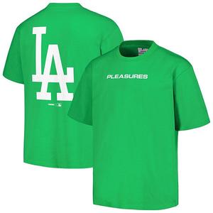 Мужская футболка green los angeles dodgers ballpark Unbranded