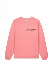 Свитшот унисекс с вышивкой «следуй своему сердцу» Mira Paris, Pink