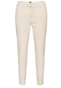 BOSS Узкие брюки-чиносы 'H-Kaiton1' в цвете Off White
