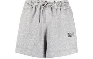 Повседневные шорты женские серые GANNI