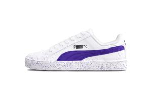 PUMA Smash Vulc Midnight обувь для скейтборда Unisex с амортизацией, износостойкие, низкие, фиолетовый белый