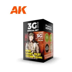 Цвета униформы советских летчиков времен Второй мировой войны, 3rd Gen Acrylic Special Set