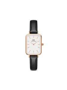 Наручные часы Quadro Pressed Sheffield 20x26 мм Daniel Wellington, белый