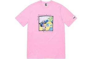 Футболка унисекс Supreme The North Face, розовый