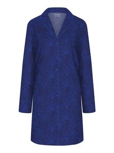 Ночная рубашка бойфренда в сочетании синего и темного цветов Triumph