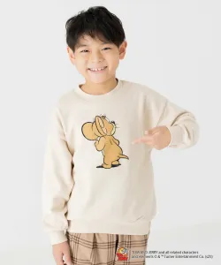 Флисовая толстовка с изображением Тома и Джерри Chil2, цвет A Standing/Cream