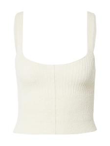 Вязаный топ BDG Urban Outfitters, кремовый