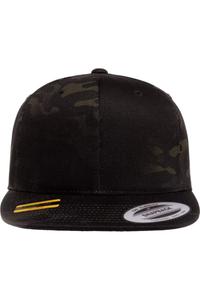 Кепка с плоским козырьком YP Classics Snapback, цвет multicam black