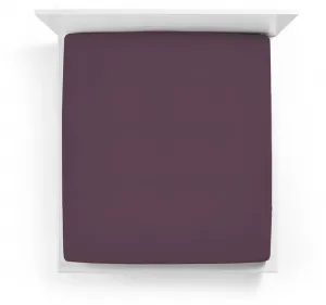 Простыня на резинке Bella Donna Jersey Alto 180x190-200x220 см, цвет фиолетовый Formesse