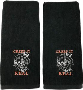 Полотенца Serafina Home, черный / белый