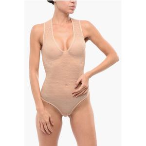 Боди с монограммным кружевом Dsquared2, Multicolor