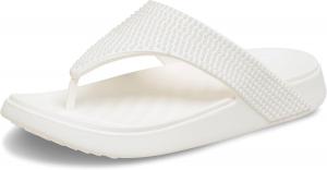 Женские вьетнамки Crocs Getaway Triangle, Chalk Gems