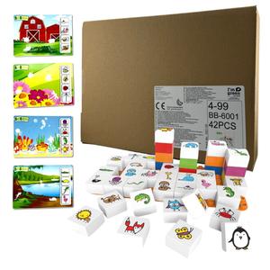 Развивающий набор Creative BiOBUDDi Blocks Узнайте о животных и изучите животных