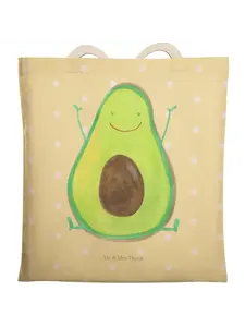 Шоппер Mr. & Mrs. Panda, желтый пастельный