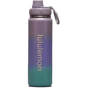 Lululemon Спортивная бутылка для воды Back To Life триколор градиент мультиколор 24oz