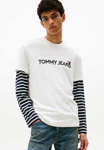Футболка с принтом BADGE CREW NECK Tommy Jeans, белый