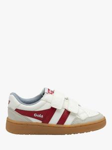 Детские кроссовки Eagle Strap Low Cut Gola, White/Deep Red