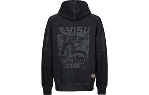 Толстовка мужская черная Evisu, черный