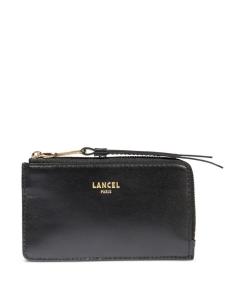 Lancel кошелек на молнии, черный