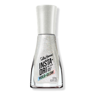 Лак для ногтей Insta-Dri, нейтральные оттенки Sally Hansen, Shine Bright (irredescent white)