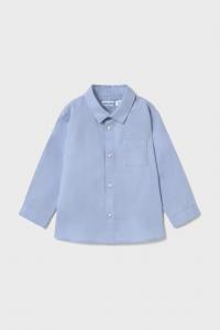 Хлопковая рубашка для малышей Mayoral, синий