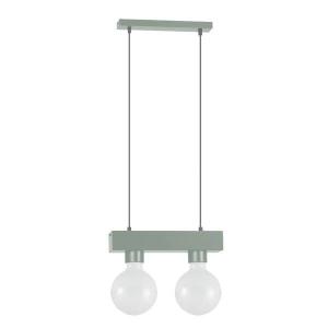 Подвесной светильник Lumicom Boston M, 20x20x20 см, зеленый