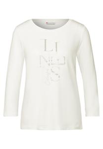 Топ STREET ONE Shirt, белый