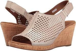 Босоножки Briah Perf Sling Rockport, цвет Metallic Khaki