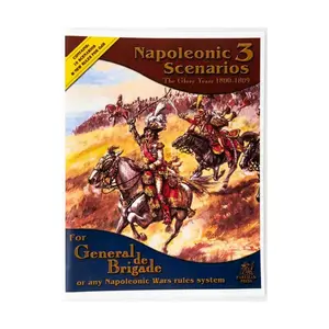 Генерал де Бригада - Наполеоновские сценарии № 3 (POD, Black & White), Historical Miniature Rules - Lace Wars & Napoleonic Era (Partizan Press)